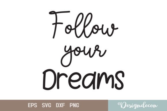 Review: Follow Your Dreams Quote Lettering Svg for Embroidery