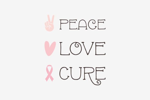 Reviewing Breast Cancer SVG Quote Design Love for Embroidery