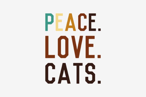 Reviewing Cat Svg Quote Peace Love Cats for Embroidery