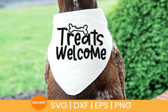 Reviewing the Treats Welcome Dog Bandana SVG for Embroidery
