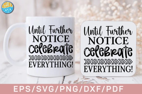 Reviewing Until Further Notice Celebrate Coaster for Embroidery